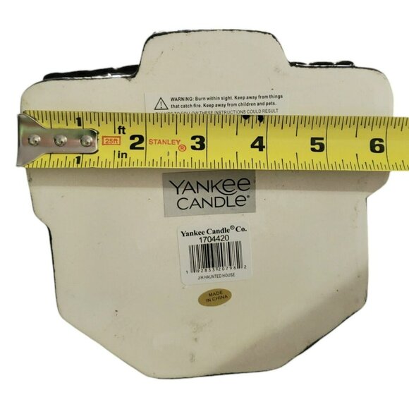 New Yankee Candle Haunted House Jar Holder Boney Bunch Halloween Ceramic 2021 - Picture 16 of 16